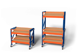 Category Rayonnages & tables mobiles à étagères inclinées 