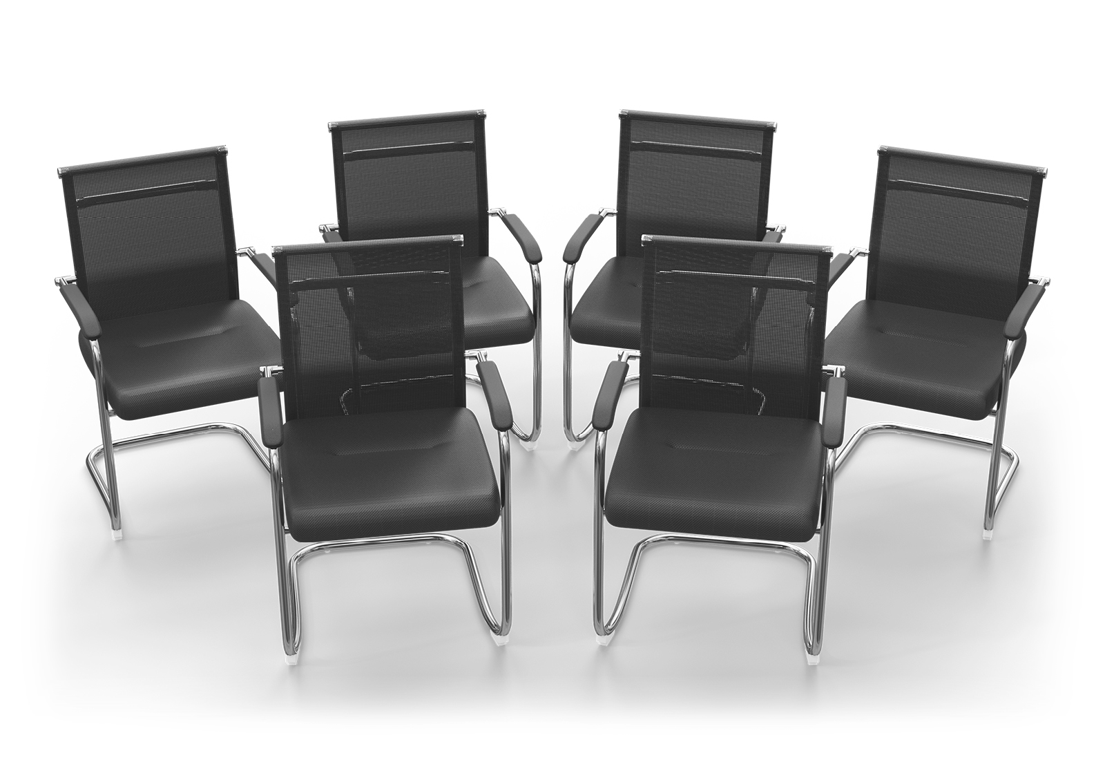 Set van 2 Conferentiestoelen - Hout & antiek - purper - PEPE