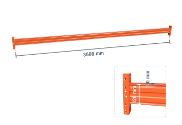 360 cm traverse individuelle pour rack vertical VR1500  