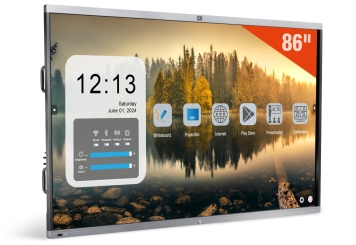 Tableau blanc interactif IWBT-86, 86 in écran tactile, TecMaschin 