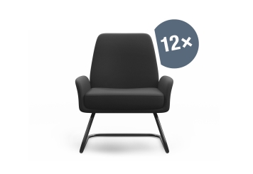 12 Conferentiestoelen en Bezoekersstoelen MARIE, TOPREGAL 