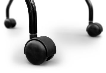 4 x conference chair EMMA with castors – space-saving, foldable, TOPREGAL 