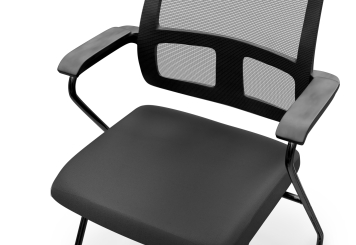 4 x conference chair EMMA with castors – space-saving, foldable, TOPREGAL 