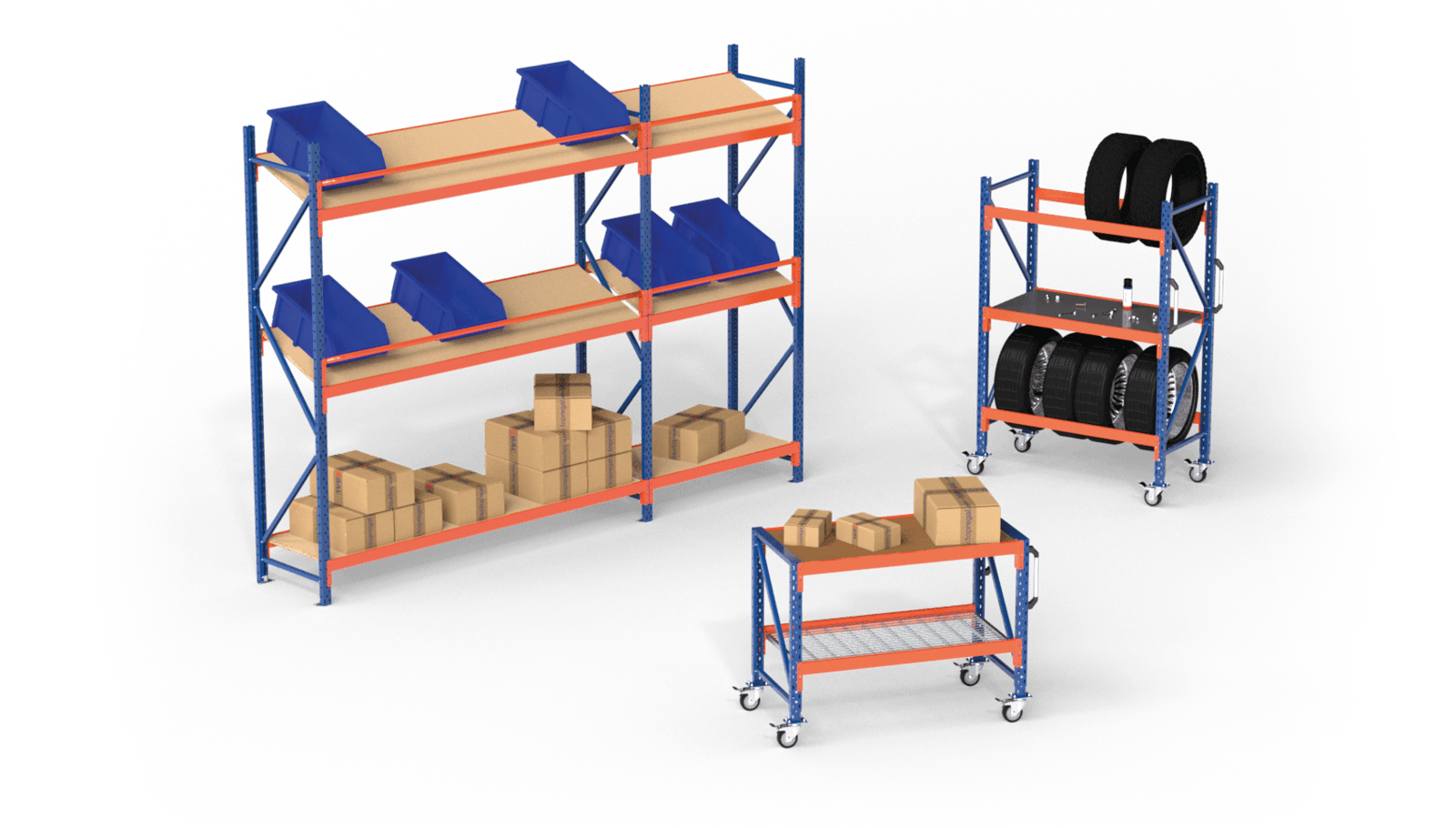 étagères & tables mobiles